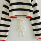 Backless Knit Crop Top