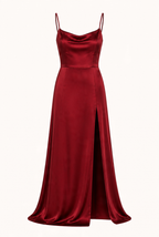 Lace-Up Backless Maxi Dress