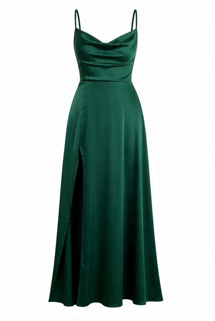 Lace-Up Backless Maxi Dress