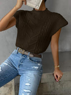 Cap Sleeve Sweater Vest