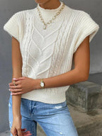 Cap Sleeve Sweater Vest
