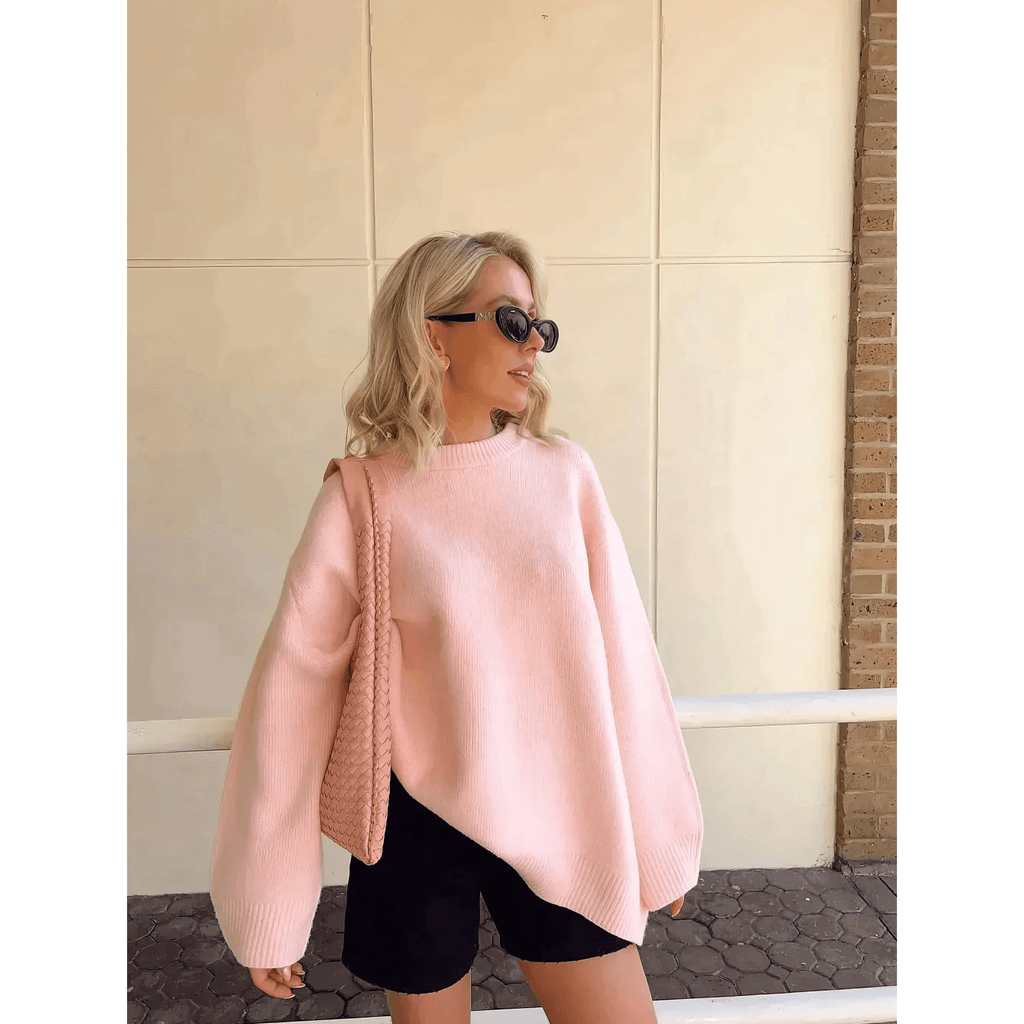 Chunky Knit Crewneck Sweater