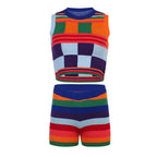 Colourblock Knit Co-ord Set