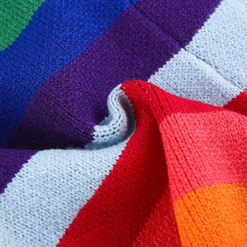 Colourblock Knit Co-ord Set