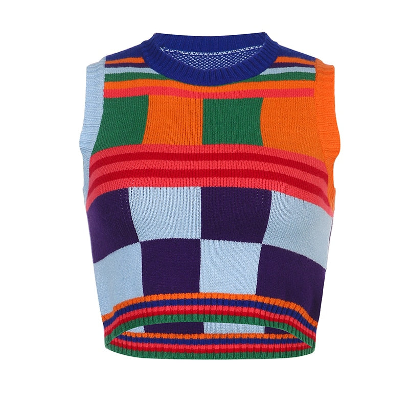 Colourblock Knit Co-ord Set
