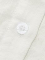 Cotton Linen Double Lined Shorts Co-ord Set