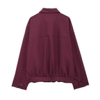 Cropped Jacket and Lantern Mini Skirt Co-ord Set