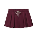 Cropped Jacket and Lantern Mini Skirt Co-ord Set