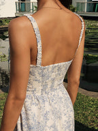 Floral Cami Midi Dress