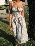 Floral Cami Midi Dress