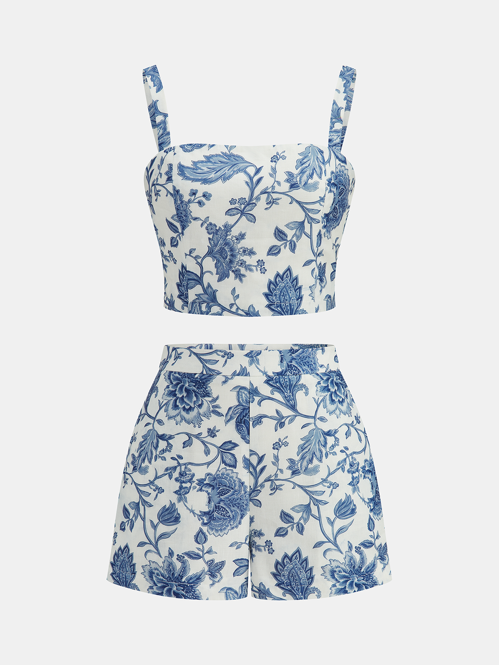 Floral Print Cami Top and Shorts Co-ord Set