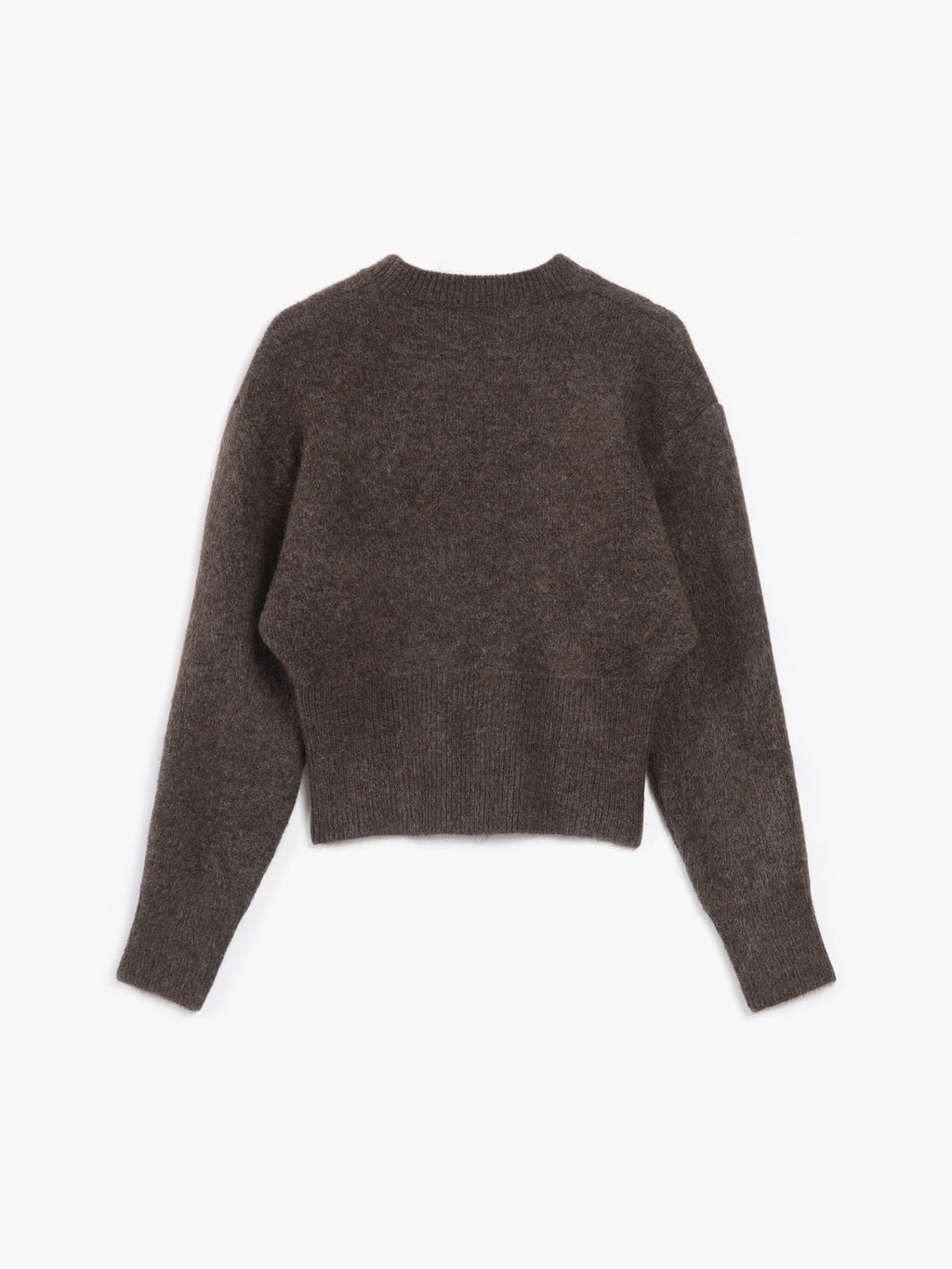 Half Zip Fuzzy Knit Sweater