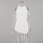 Halter Neck Backless Top