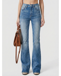High-Waist Flared Jeans