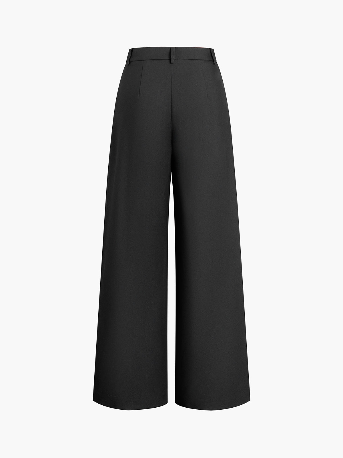 High-Waist Wide Leg Trousers