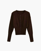 Knit Cardigan with Snap Button Closure