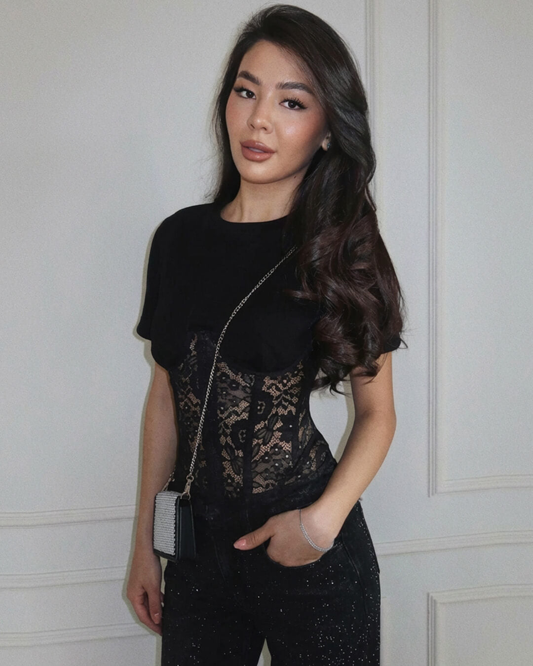 Lace Corset Top