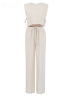 Linen Vacation Co-ord Set