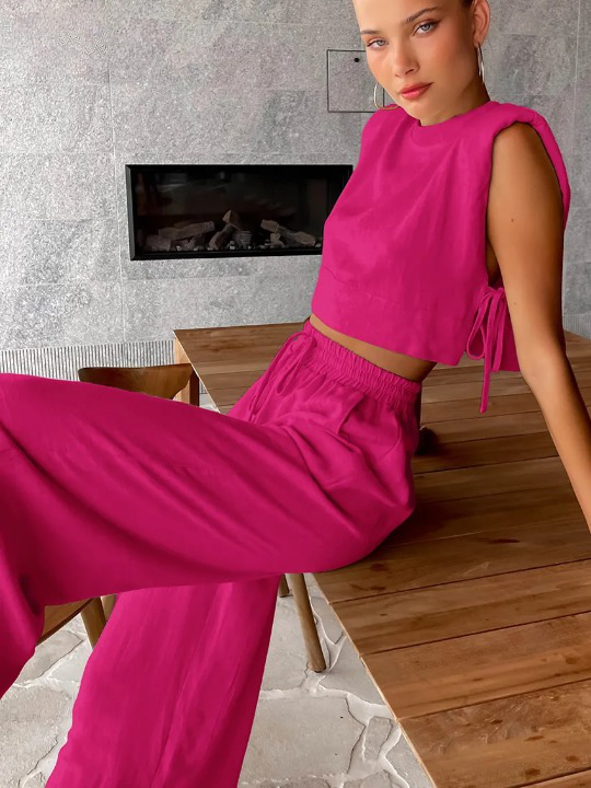 Linen Vacation Co-ord Set