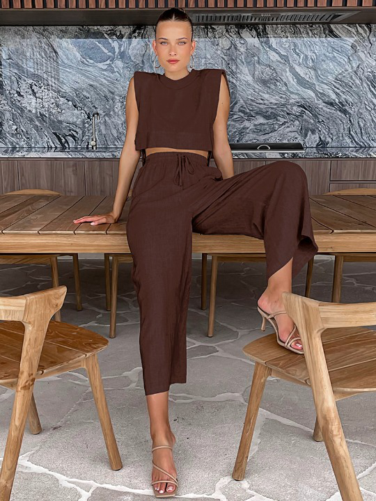 Linen Vacation Co-ord Set