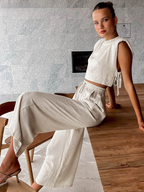 Linen Vacation Co-ord Set