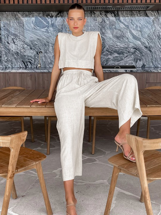 Linen Vacation Co-ord Set