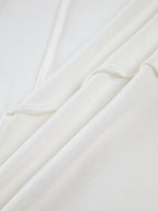 Long Sleeve Top with Piping Detail