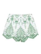 Needlework Embroidered Shorts Co-ord Set