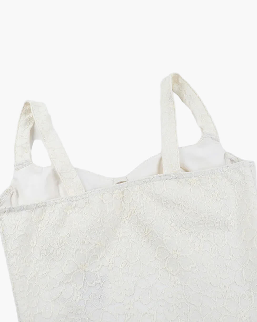 Off-Shoulder Lace Corset Top