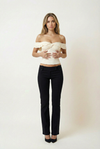 Off Shoulder Ruched Top