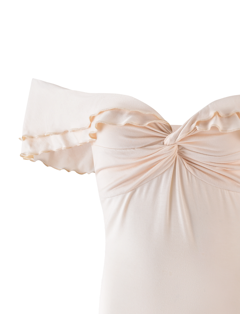 Off Shoulder Ruched Top