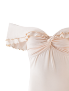 Off Shoulder Ruched Top