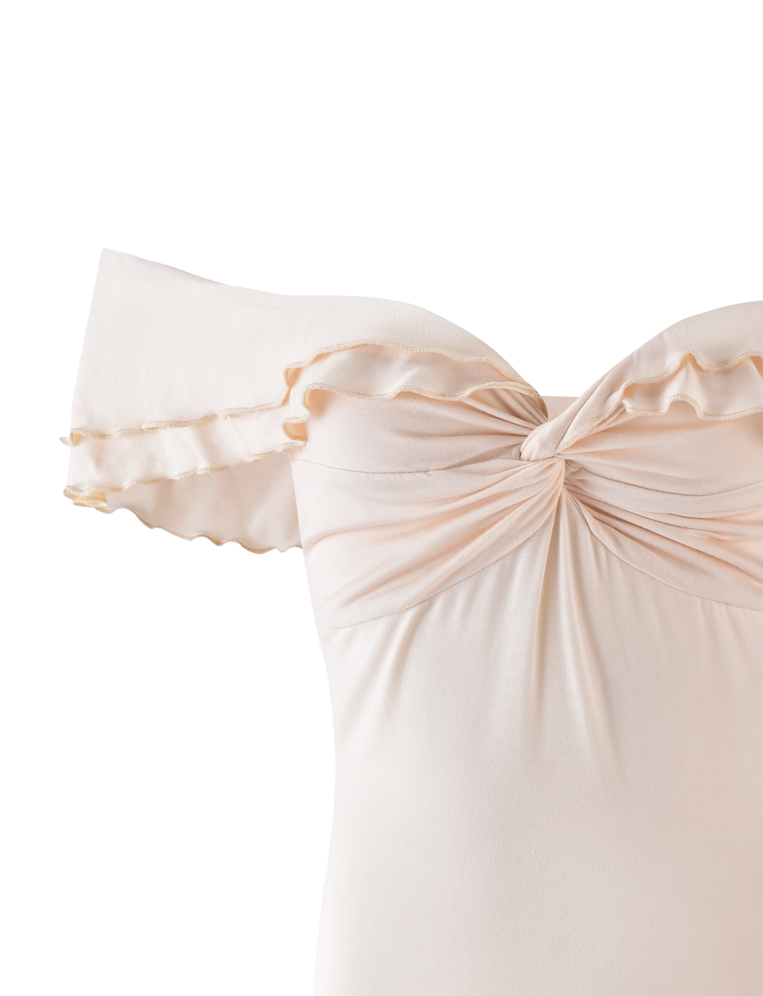 Off Shoulder Ruched Top