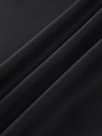 Polo Collar Midi Dress with Tie Waist and Pockets