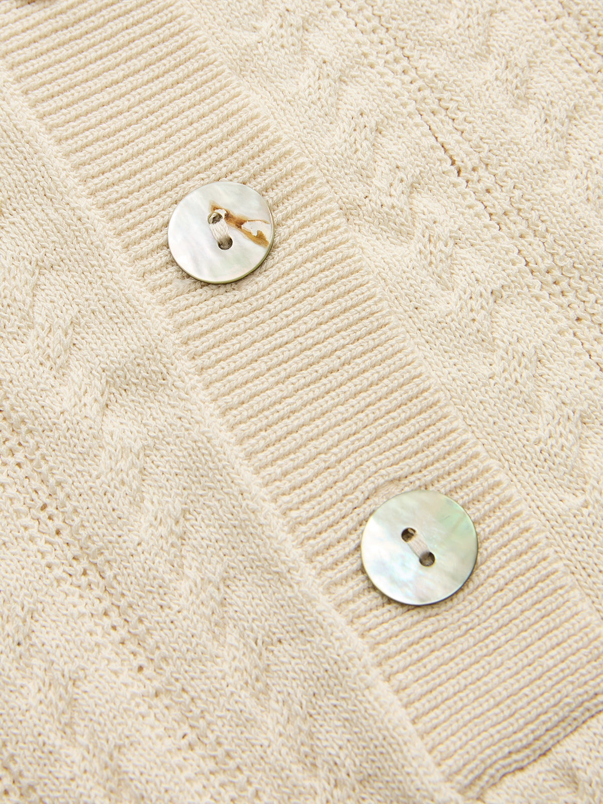 Ribbed Knit Vest with Button Placket