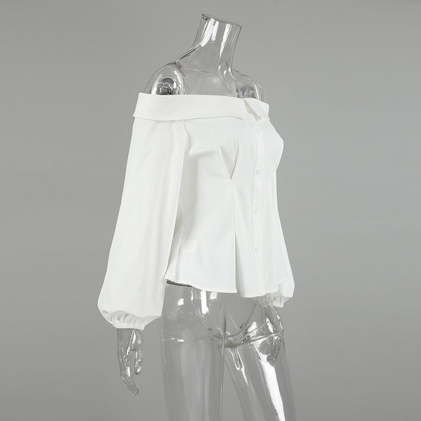 Ribbed Off-Shoulder Top