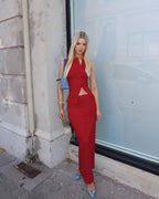 Ribbed Sleeveless Top and Maxi Skirt Co-ord Set