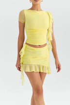 Ruffled Co-ord Set