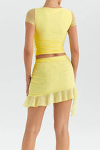 Ruffled Co-ord Set