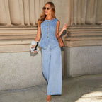 Shell Print Shirt and Shorts Co-ord Set