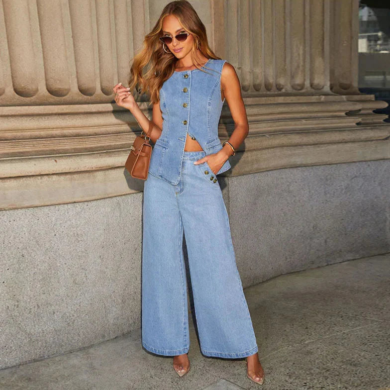 Shell Print Shirt and Shorts Co-ord Set