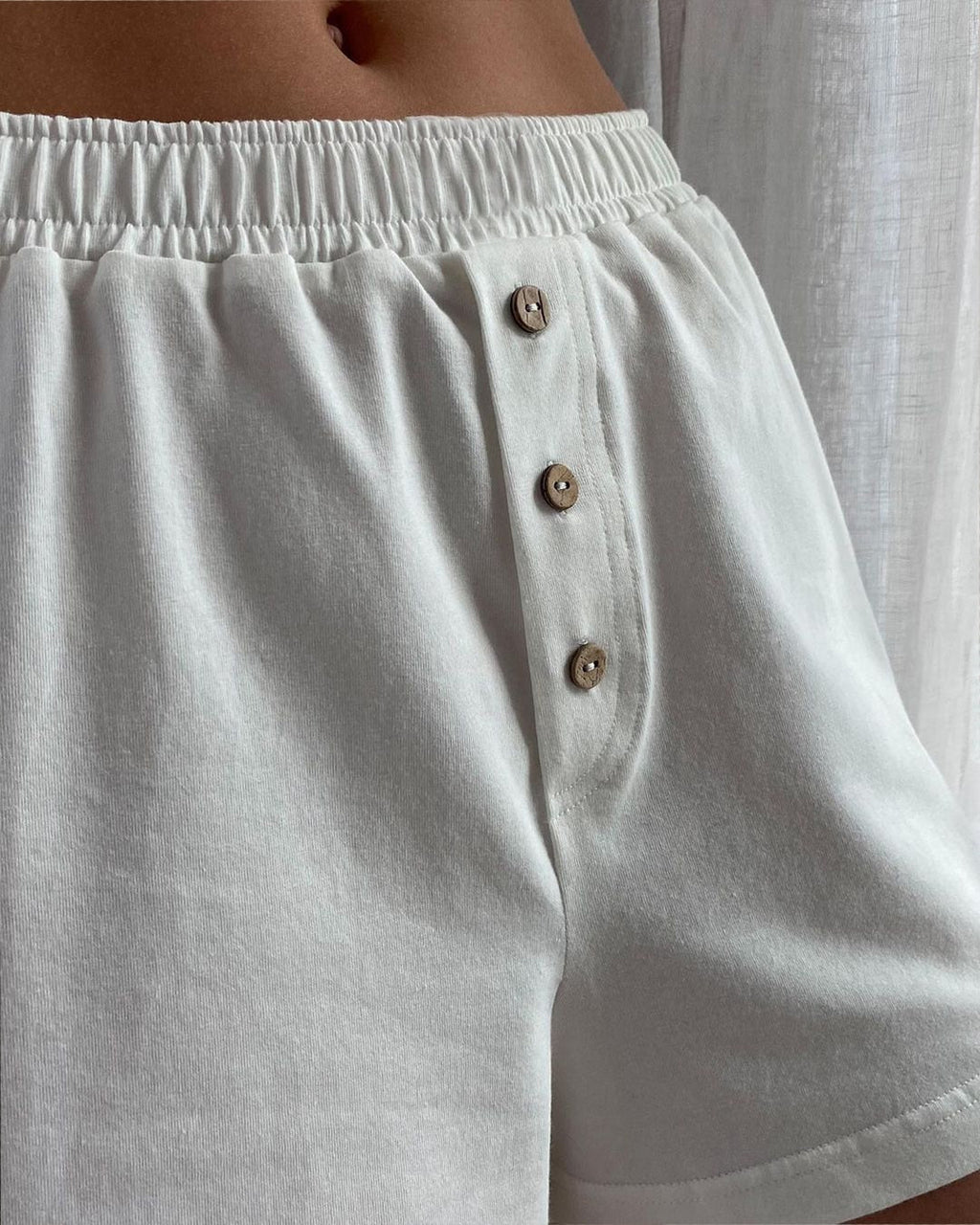 Sleeveless Cotton Shorts Co-ord Set