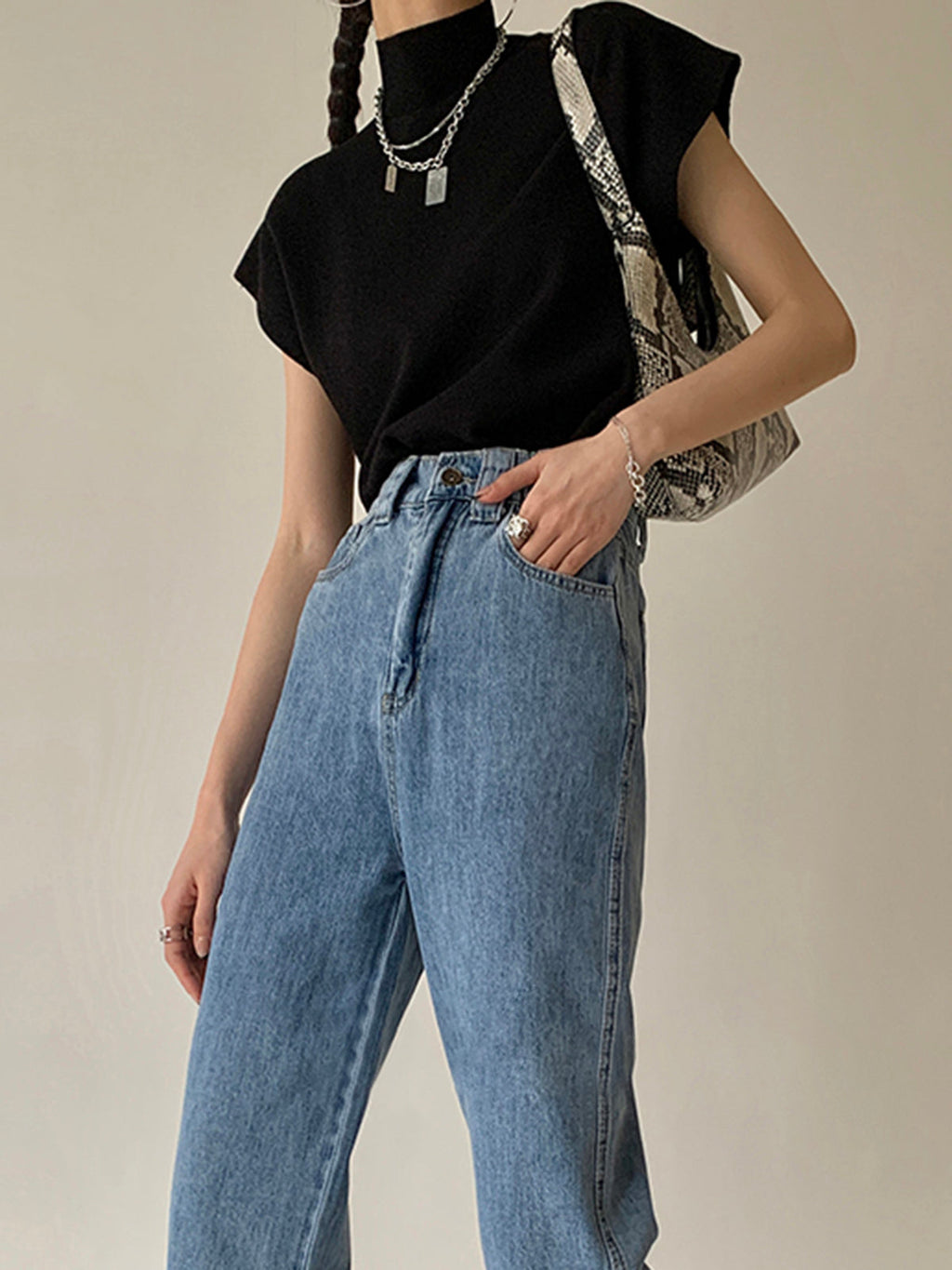 Solid Knit Pullover Sweater Vest
