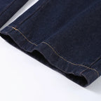 Square Neck Denim Tank and High Waist Jeans Set