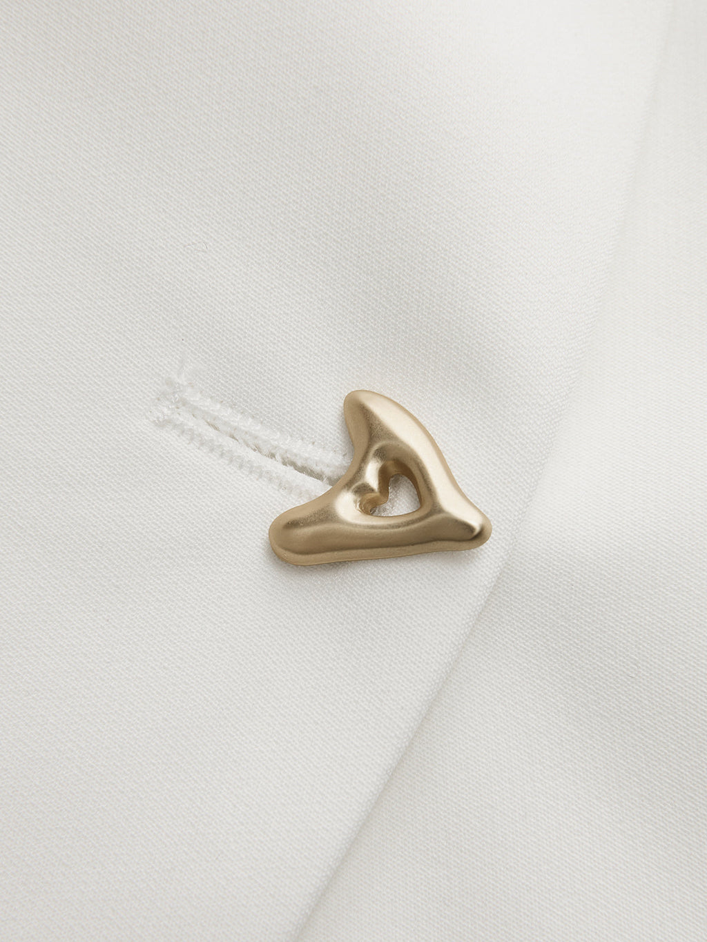 V-Neck Button Down Blouse