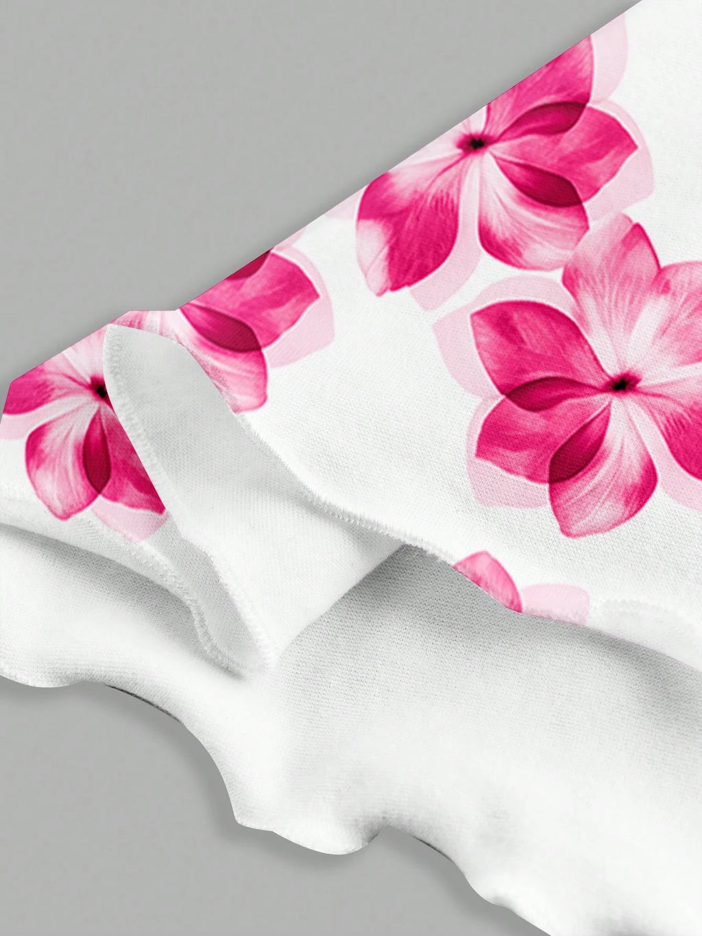White Off Shoulder Floral Print Backless Mini Dress