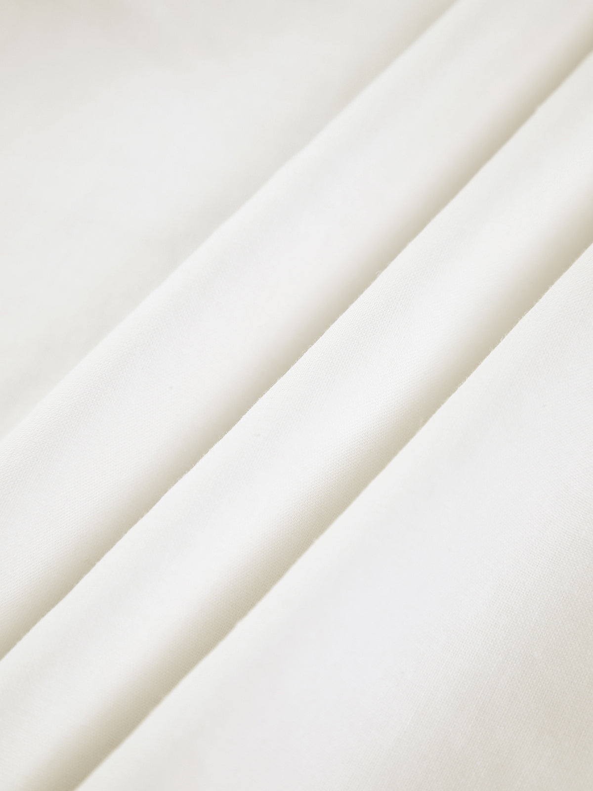 White One Shoulder Cotton Mini Dress